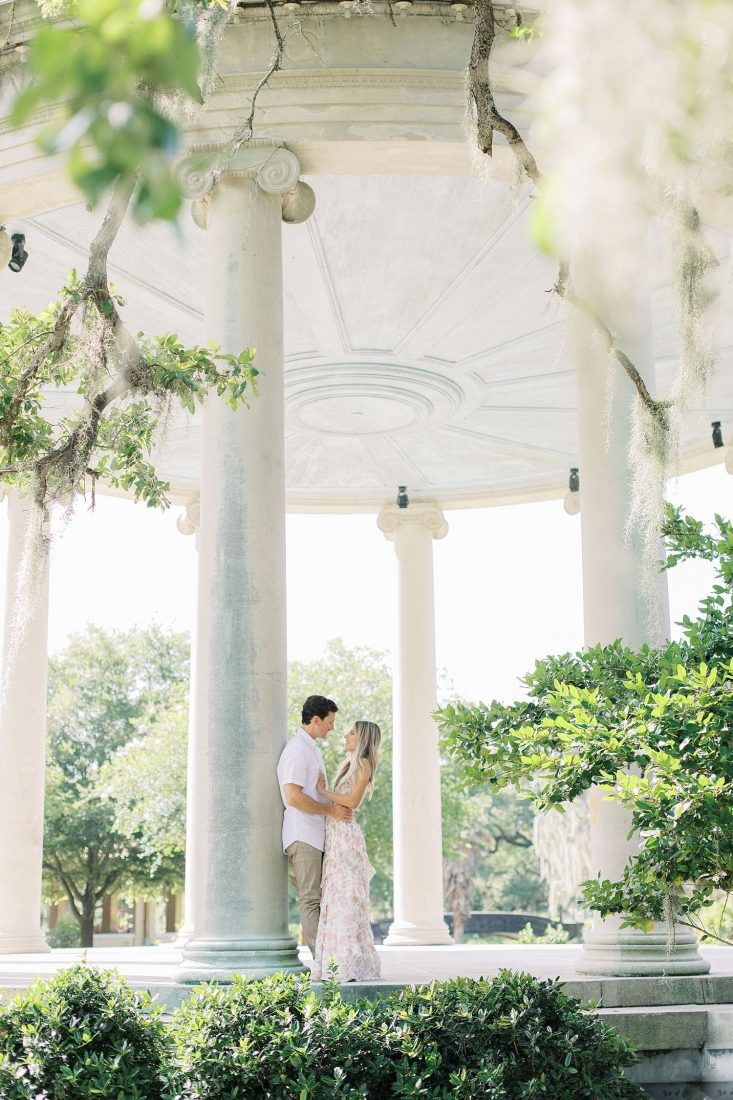 New Orleans City Park engagement photography
