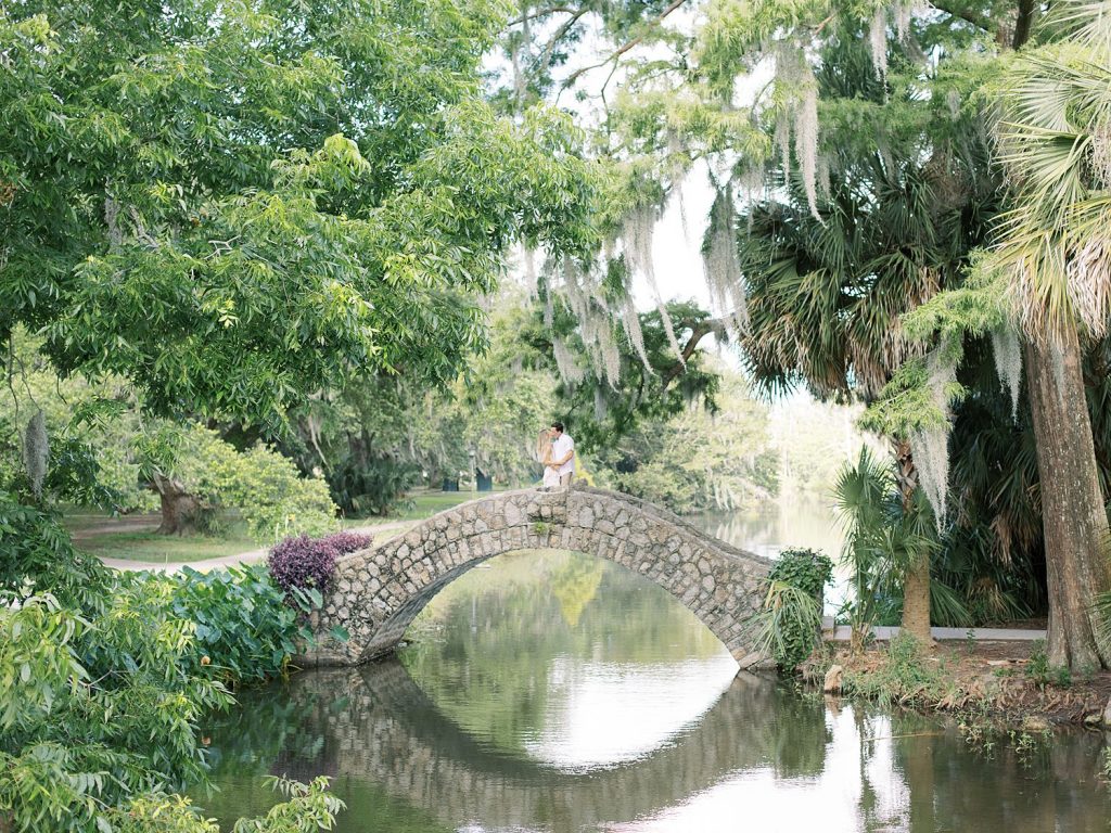 New Orleans City Park engagement photography