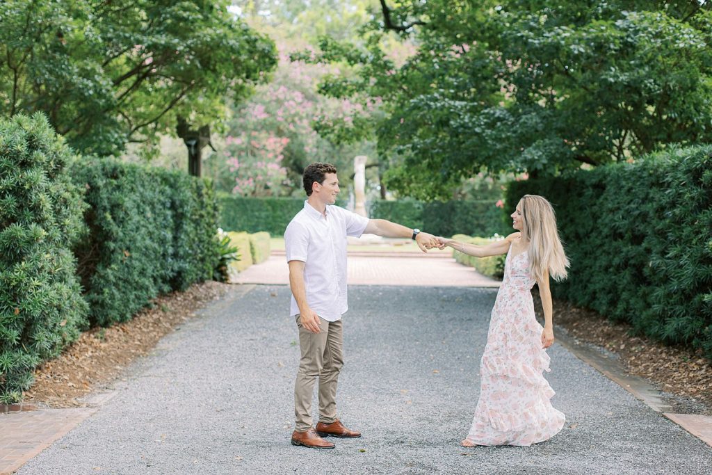 New Orleans City Park engagement photography
