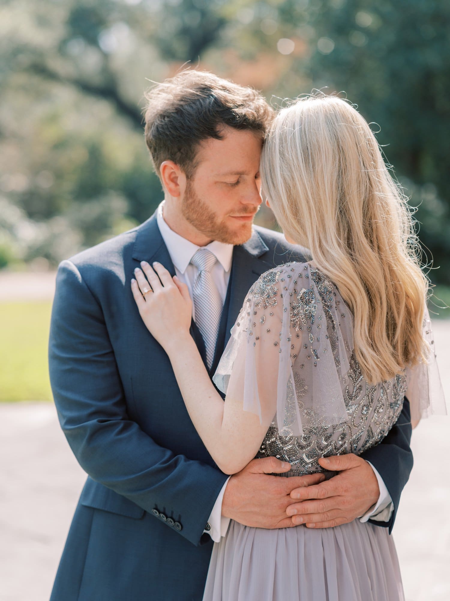 new orleans botanical garden engagement session