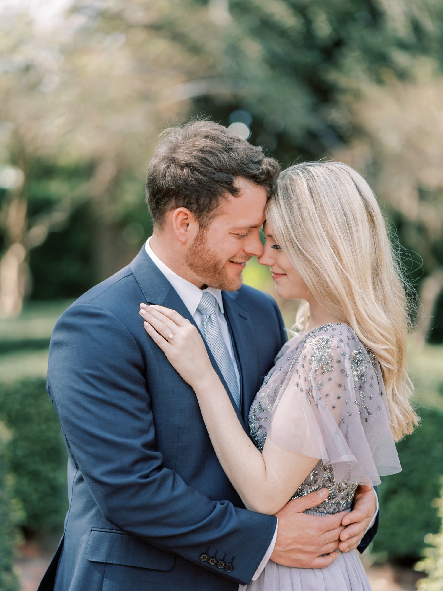 new orleans botanical garden engagement session